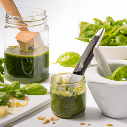 pesto recipe with spinach and basil